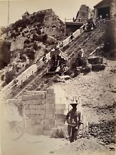 PHOTO Industrielle  A. KOPPEL Ca 1900 Plan incliné à cable pour travaux à Rome