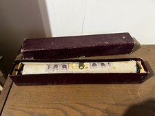 Rouleau de musique perforé pour piano mécanique la Tosca opéra de Paris acte III