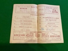 Programme cirque grand - programme,
