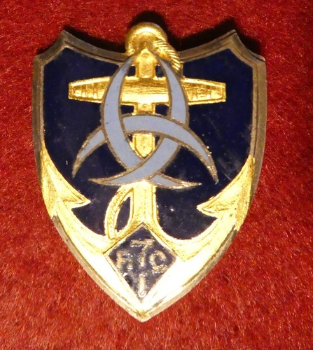 Insigne 7 régiment - insigne,, 7°rÉgiment