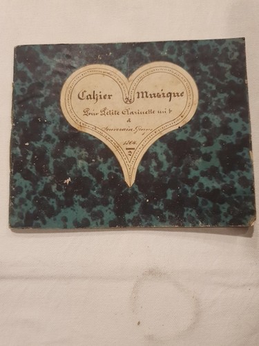 Rare cahier musique - rare,
