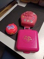 3 Poly Pocket Jungle Aventure  Anniversaire ,Ruche Au Abeilles