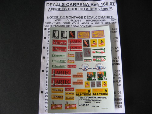 Carpena decalques afffiches - carpena,
