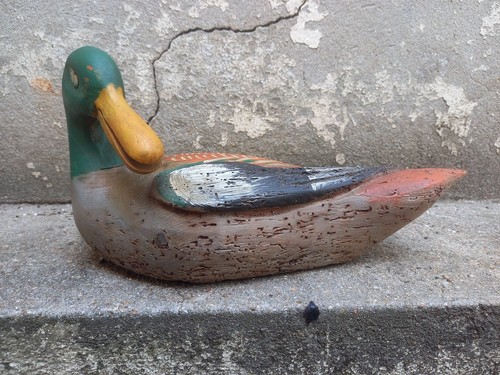 Canard appelant bois sculpté - appelant,