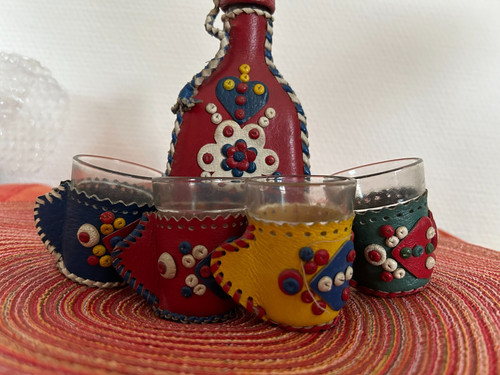 Service liqueur vintage en - vintage,