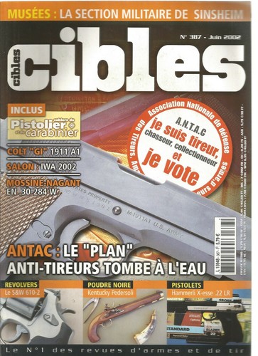Cibles 387 colt 1911 - cibles,