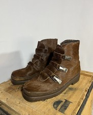 Chaussure Dauphineige Vintage Y2K 1980s - Peau De Chèvre - 42