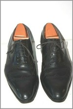 J.M.WESTON Derbies Oxford Cuir Noir Embauchoirs Weston Bois T 7 D / 40.5 BE