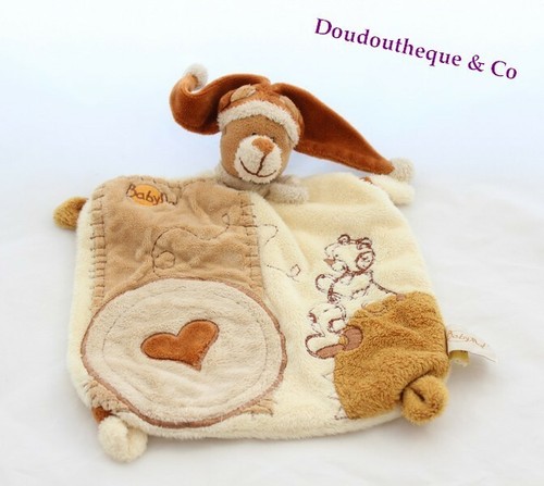 Doudou plat ours baby nat - doudou,