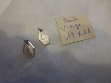 lot de 2  médaille STE VIERGE