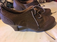 bottines cuir marron just