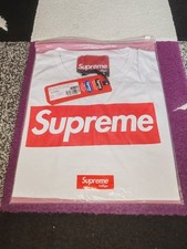T-shirt Supreme Blanc Pour
