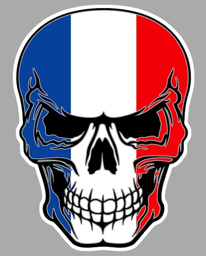 Sticker skull tete mort - skull,