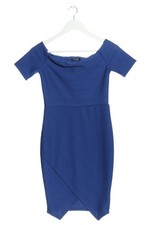 FASHION NOVA Robe crayon Dames Robe T EU 36 bleu style décontracté