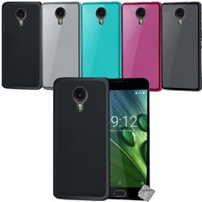 Housse etui coque silicone gel fine pour Acer Liquid Z6 Plus + film ecran