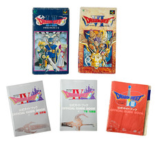 Dragon Quest I+II & VI Set Emballé Super Famicom RPG Nintendo Japon Import (2