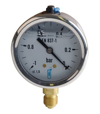 Vacuomètre inox glycérine - vacuomètre,