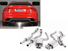 Système D'Échappement Complet Duplex En Acier Inoxydable Milltek Audi RS5 B8