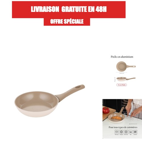 Florina poêle frire mokka - poêle,
