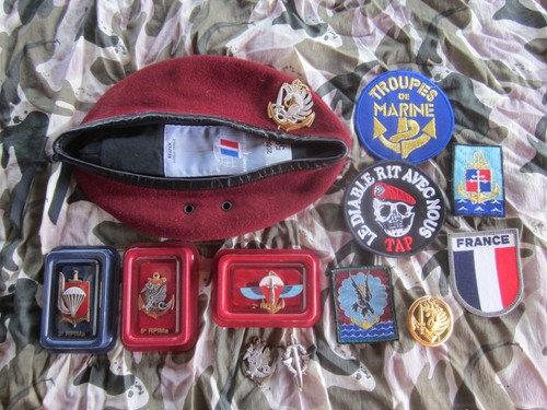 Lot parachutiste marine - parachutiste, de