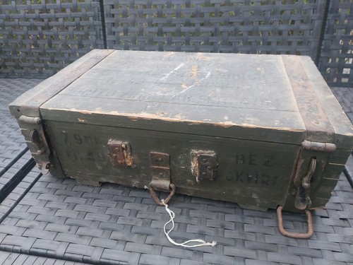Malle caisse militaire - caisse,