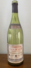 Bouteille vide Chambertin -