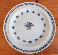 Très rare assiette Wedgwood Etruria  décor : Vieux Rouen