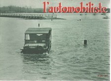 L'AUTOMOBILISTE 26 1972 JEEP WILLYS FORD BANTAM OVERLAND MG MIDGET J 1932 1933