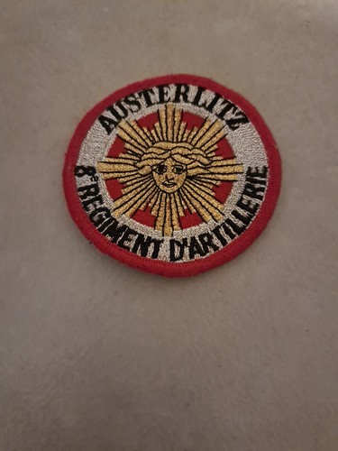 Patch insigne ra régiment - 8°,