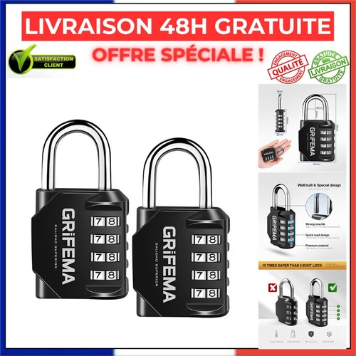 Cadenas code chiffres - 4,
