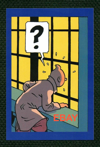 Postcard print hergé - postcard, /