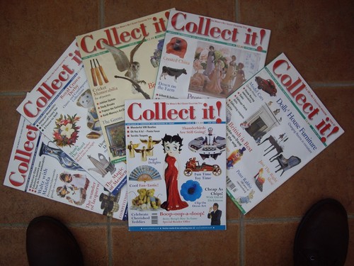 Six collect magazines 2003 - collect,