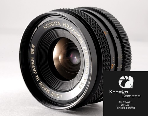 Objectif grand angle - , konica