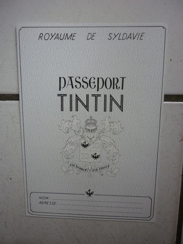 Herge passeport tintin - herge,