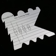 Règle de coupe en acier