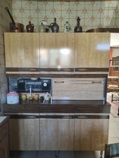 buffet en formica années 1960/70 couleur Beige en très bon état