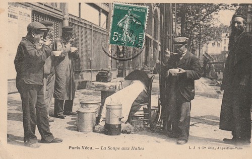 Paris vécu soupe aux - la,