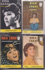 Rika Zaraï  lot de 3   K7 CASSETTES audio   Tape   B