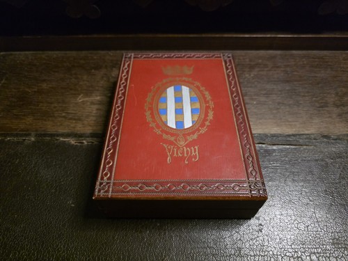 Boite bois décor d - boite, en