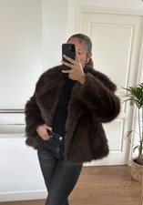 manteau fausse fourrure