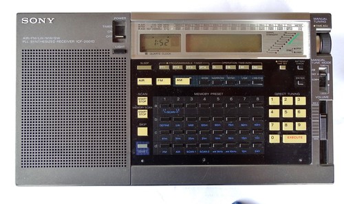 Sony icf 2001 - d, de