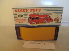 DINKY TOYS 32E 583 BERLIET GLA POMPIER 1ER SECOURS MIB 9 EN BOITE LOOK