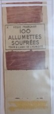 Ancienne    allumettes