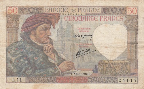 France francs jacques - 50,