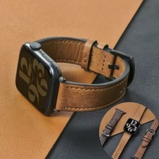 Bracelet de montre en cuir pour Apple Watch