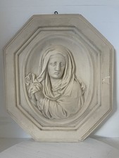 Cadre sculpture vierge - sculpture, en