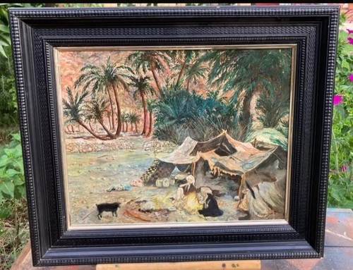 Tableau ancien huile peinture - ancien,