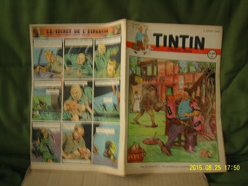 Tintin journal juillet - tintin, du