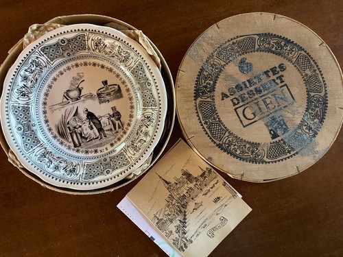 Engraved dessert dishes - 6,