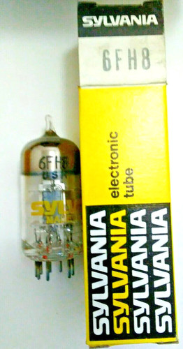 Tube 6fh8 sylvania nos - tube,